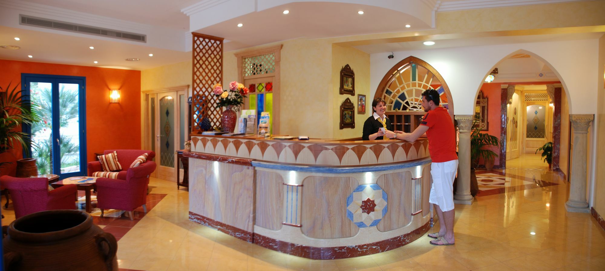 Hotel Ristorante Mediterraneo Faro 산비토로카포 외부 사진